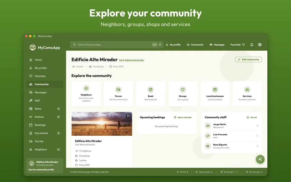 Explore your community