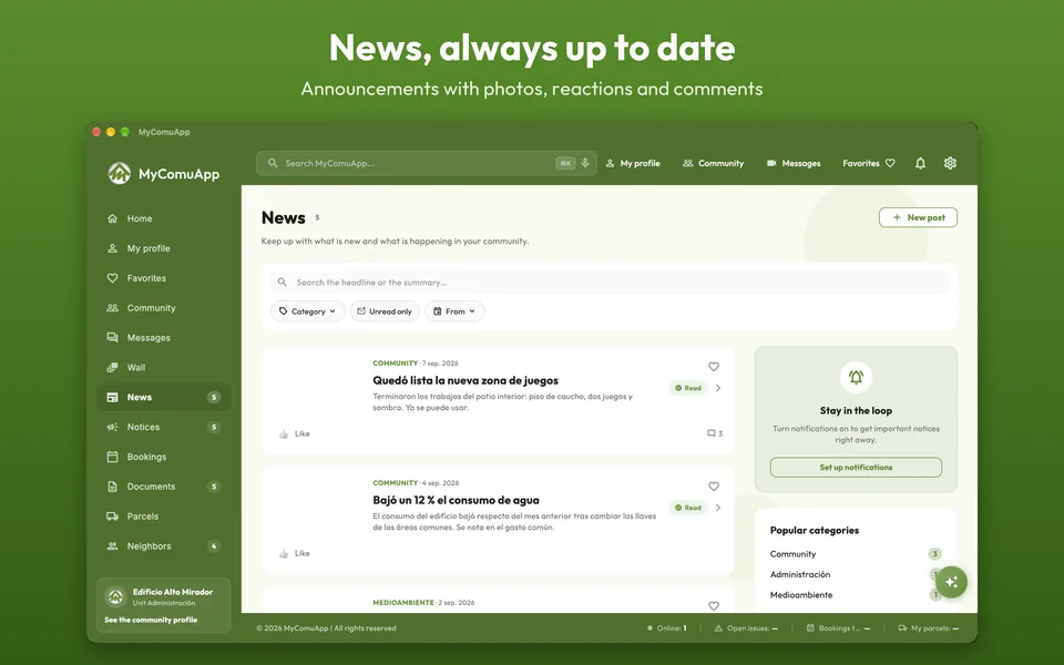 News with photos, reactions and comments