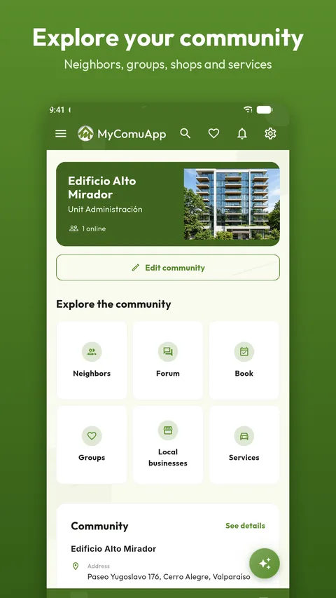 Explore your community