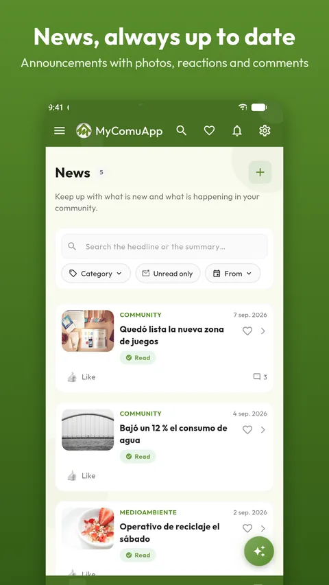 News with photos, reactions and comments
