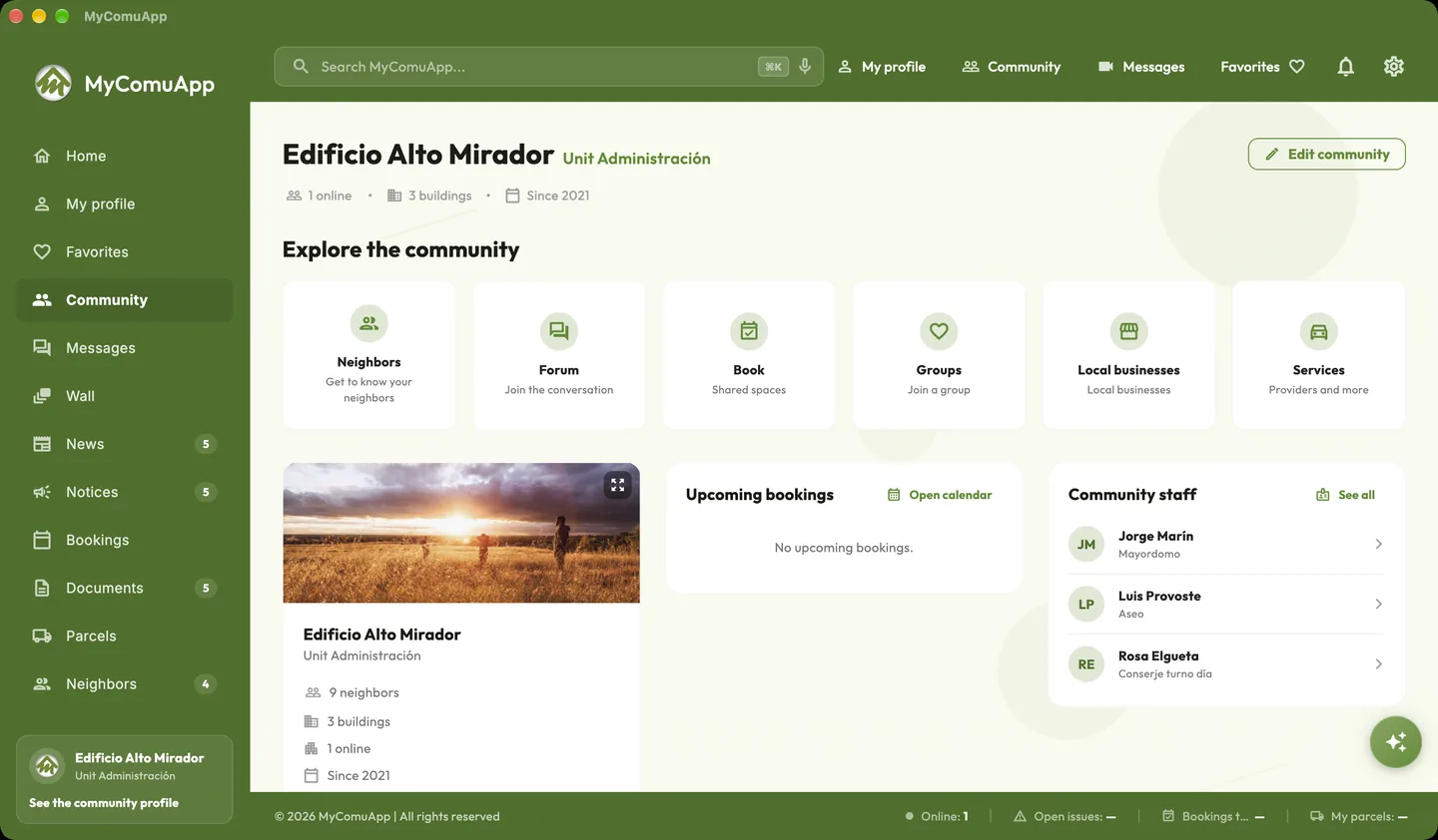 Explore your community